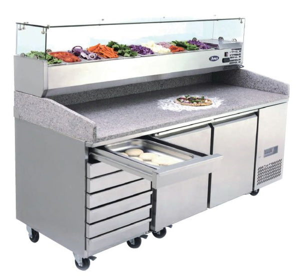 Atosa EPF3480 - Pizza Prep Fridge