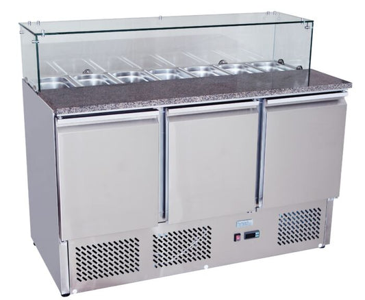 Atosa ESL3864 - Pizza Prep Fridge