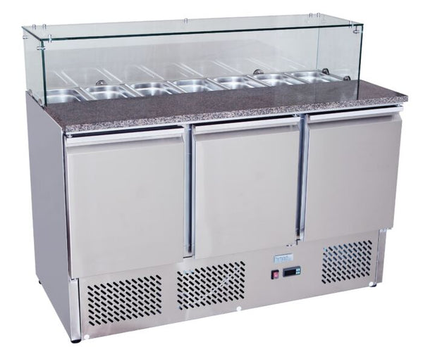 Atosa ESL3864 - Pizza Prep Fridge