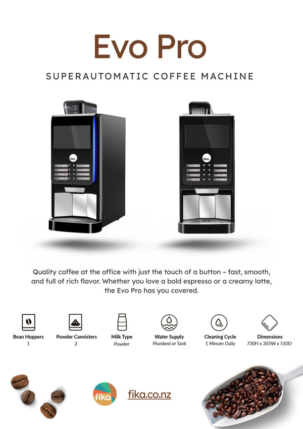 Fika Evo Pro Automatic Coffee Machine