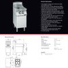 Giorik FE7207T - Split Pan Fryer