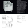 Giorik FE7217T - Double Pan Fryer