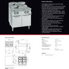 Giorik FE9221T - Double Pan Fryer