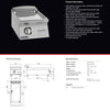Giorik FLE92TCRXT - Griddle