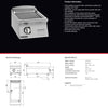 Giorik FLE92TFT - Griddle