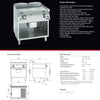 Giorik FMG741GCRXT - Griddle