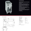 Giorik FRE72GFT - Griddle
