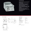 Giorik FRE72TCRXT - Griddle