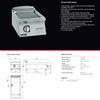 Giorik FRE92TFT - Griddle