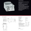 Giorik FRG92TCRXT - Griddle