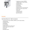 Baker Max FS40M - Spiral Mixer