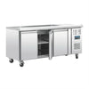Polar FT283-A - Triple Door Counter Fridge