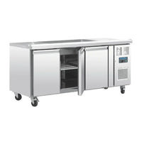 Polar FT283-A - Triple Door Counter Fridge