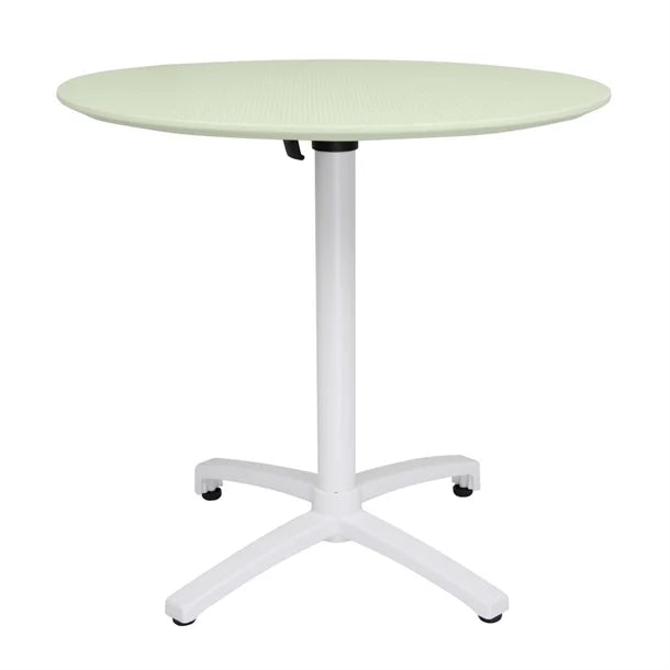 Bolero FT623 - Mint Green Folding Table 800mm