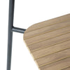 Bolero FU537 - Four Santorini Wood Effect Outdoor Chairs