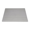 Bolero FW598 - Light Grey Square Aluminium Table Top 700mm