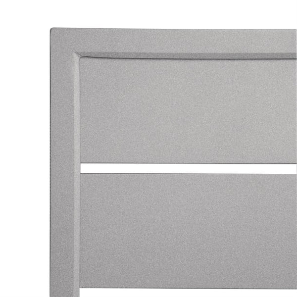 Bolero FW598 - Light Grey Square Aluminium Table Top 700mm