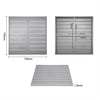 Bolero FW598 - Light Grey Square Aluminium Table Top 700mm