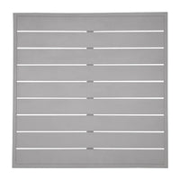 Bolero FW598 - Light Grey Square Aluminium Table Top 700mm