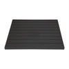 Bolero FW599 - Black Square Aluminium Table Top 700mm