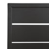 Bolero FW599 - Black Square Aluminium Table Top 700mm