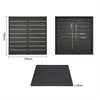 Bolero FW599 - Black Square Aluminium Table Top 700mm