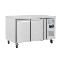 Polar G377-A - Double Door Counter Fridge