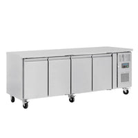 Polar G379-A - Four Door Counter Fridge