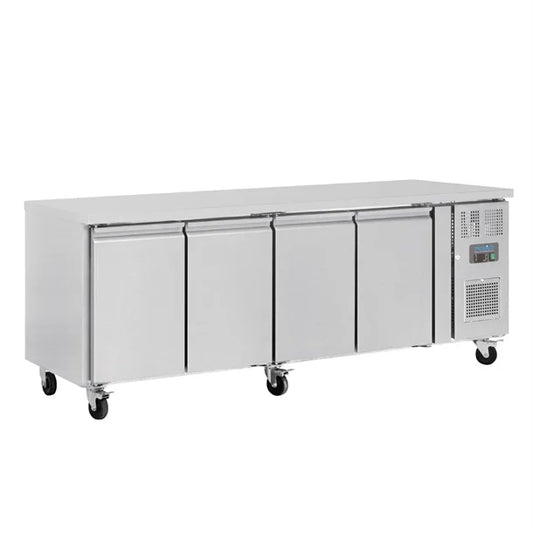 Polar G379-A - Four Door Counter Fridge