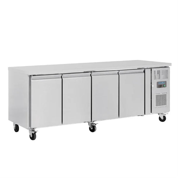 Polar G379-A - Four Door Counter Fridge