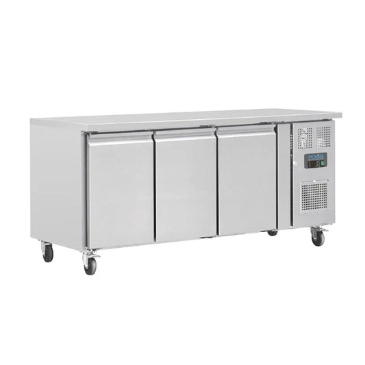 Polar G597-A - Triple Door Counter Fridge