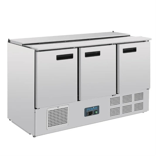 Polar G607-A - Saladette Counter Fridge