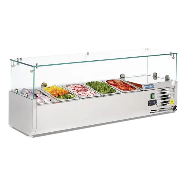 Polar G608-A - Countertop Prep Fridge