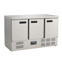 Polar G622-A - Triple Door Counter Fridge