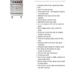 Gasmax GBS4TSLPG - 4 Burner Range Oven