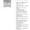 Gasmax GBS6TSLPG - 6 Burner Range Oven