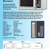 General GEW1050E - Microwave
