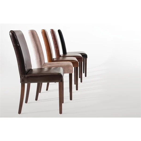 Bolero GF954 - Two Faux Leather Dining Chairs