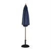 Bolero GG496 - 2.5m Navy Blue Round Pulley Umbrella