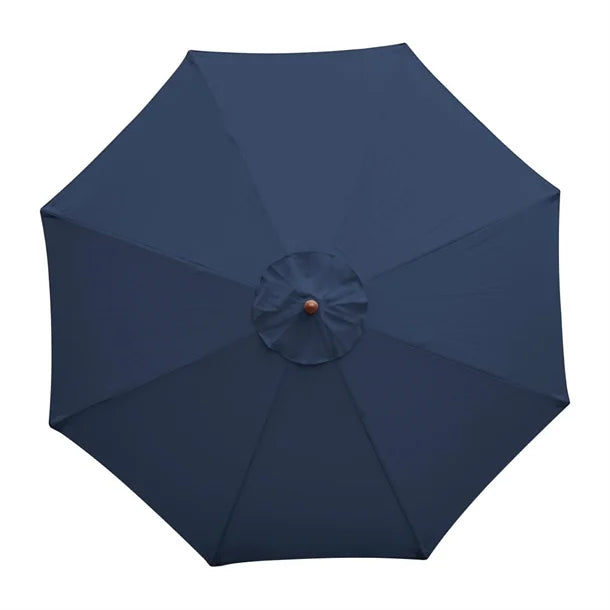 Bolero GG496 - 2.5m Navy Blue Round Pulley Umbrella