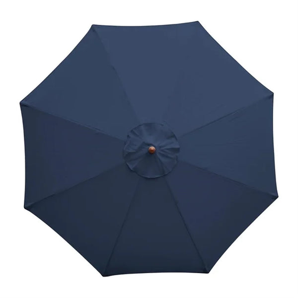 Bolero GG497 - 3m Navy Blue Round Pulley Umbrella