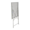Bolero GK988 - Pavement Style Square Steel Table 600mm