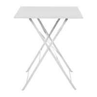 Bolero GK988 - Pavement Style Square Steel Table 600mm