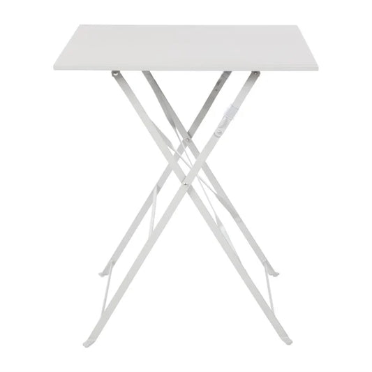 Bolero GK988 - Pavement Style Square Steel Table 600mm