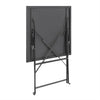 Bolero GK989 - Pavement Style Square Steel Table 600mm