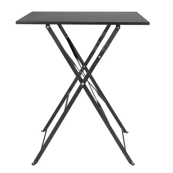 Bolero GK989 - Pavement Style Square Steel Table 600mm