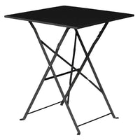 Bolero GK989 - Pavement Style Square Steel Table 600mm