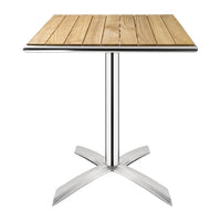 Bolero GK991 - Flip Top Square Bistro Table 600mm