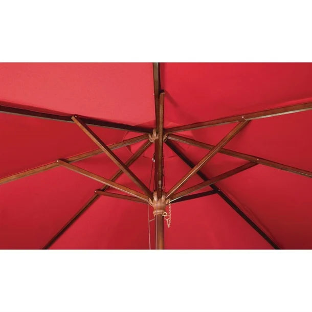 Bolero GL306 - 2.5m Square Pulley Umbrella