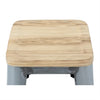 Bolero GM638 - Four Bistro High Stools with Wooden Seat Pads